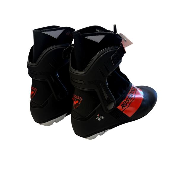 Rossignol Unisex Race Skate Nordic Boots X-10 in Black/Red, Size EU 45/US 12 main image 6